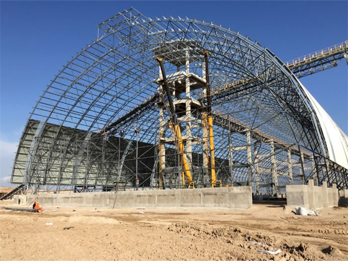 合肥煤机油桶翘工程网架